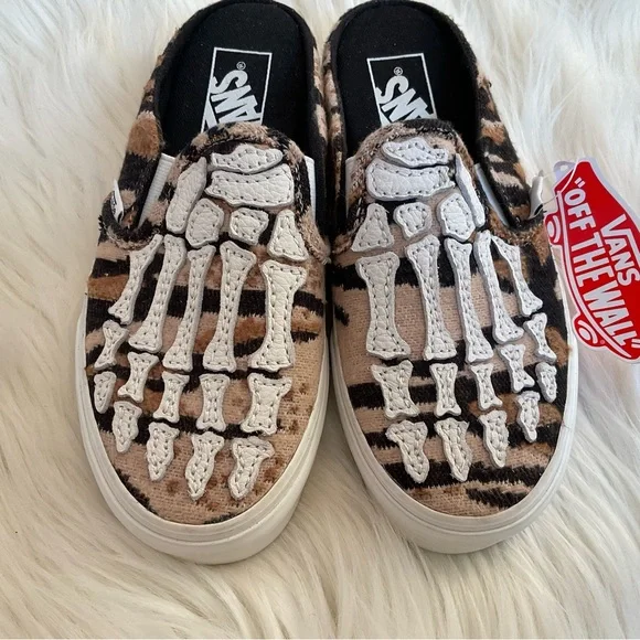 Vans Classic Slip-On Hazy Bones Mules Sneakers - NWT - Size 5 - Picture 4 of 11